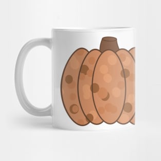 Polka Dot Pumpkin Mug